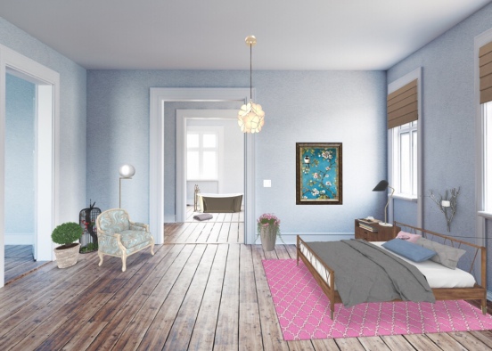 blue and pink dreams Design Rendering