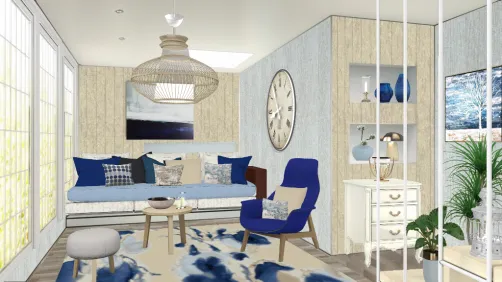 Salon bleu 