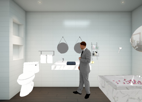 nice bath room not like the one i have lol Design Rendering