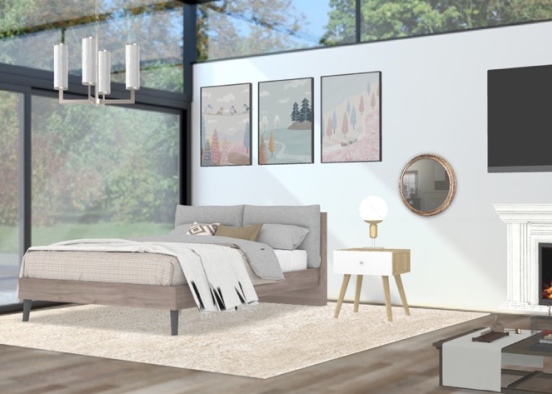 Bedroom ☺️☺️ Design Rendering