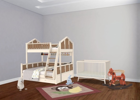 kids room and nercery Design Rendering