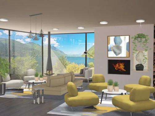 mountain retreat lobby 