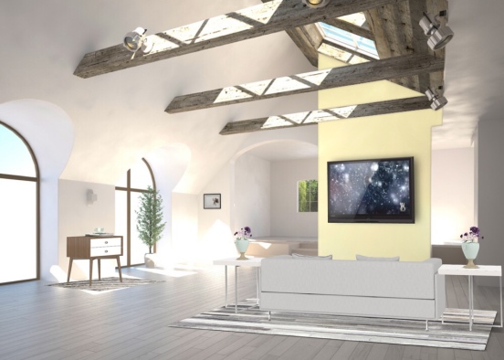 My new modern living room! I hope you guys like it! Design Rendering