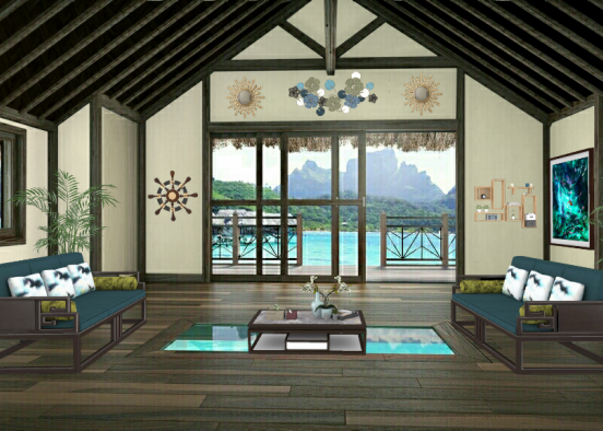 Casa de playa Design Rendering