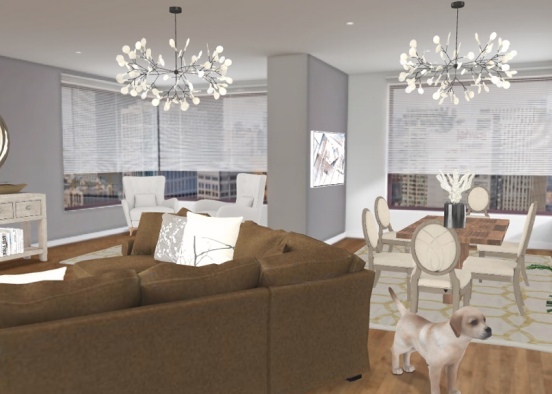 New York Apartment  Design Rendering
