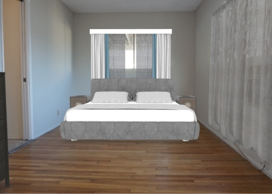 bed Design Rendering