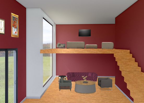 A livingroom 1 Design Rendering