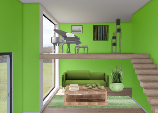Зелёный Design Rendering