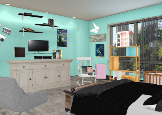 Bedroom idea 2 Design Rendering