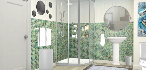 Apartment bathroom