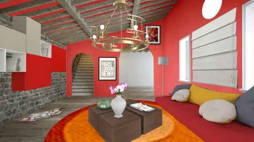 Il colore di Aprile è rosso. Red is a state of mind