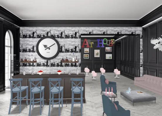 ArtHouse Restaurant  Design Rendering
