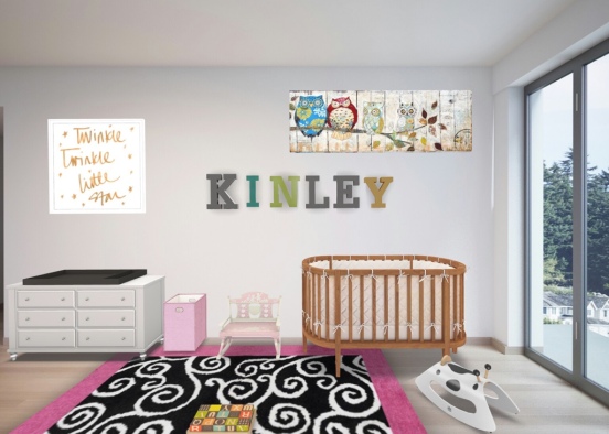 Kinsey’s Room Design Rendering