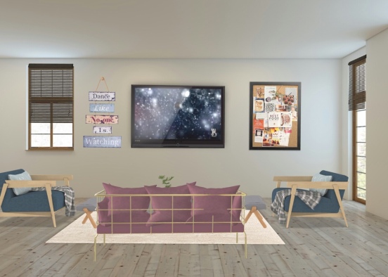 cozy room  Design Rendering