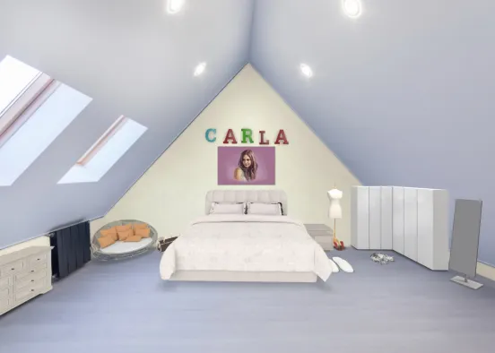 chambre Carla  Design Rendering