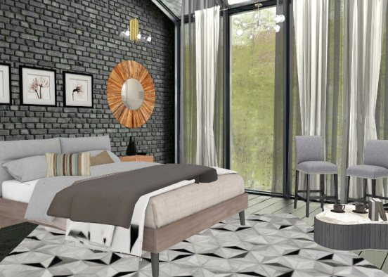 Black and silver Design Rendering