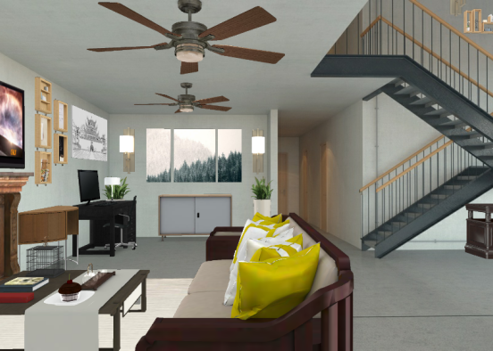 Living Room Design 2019 (5) Design Rendering