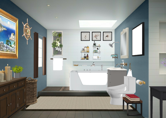 Bathroom Design 1 (June 2020) Design Rendering