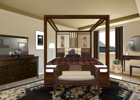Master Bedroom 🙂 Design Rendering