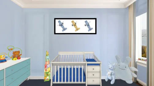 Blue Baby Boy Bedroom💙