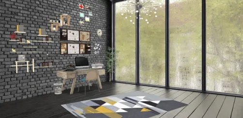 Industrielle Büro