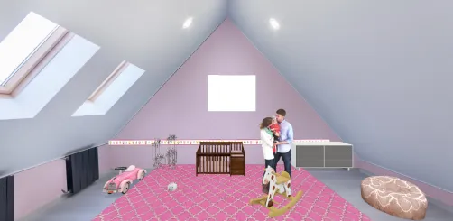 Kleines Babyzimmer
