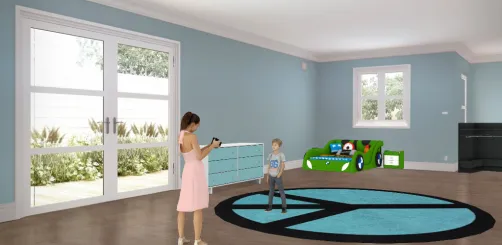 Schönes Jugendzimmer