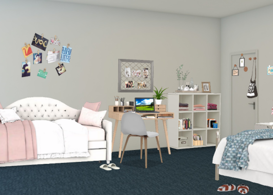 College life style  Design Rendering