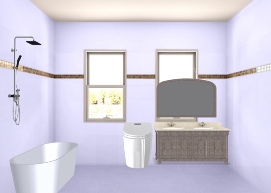 baños  Design Rendering