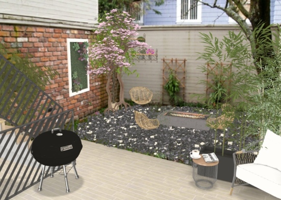 Small but cozy back yard Design Rendering