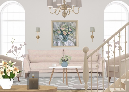 🌸Floral Shabby Chic🌸 Design Rendering