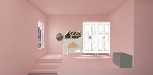 chambre rose pour fille