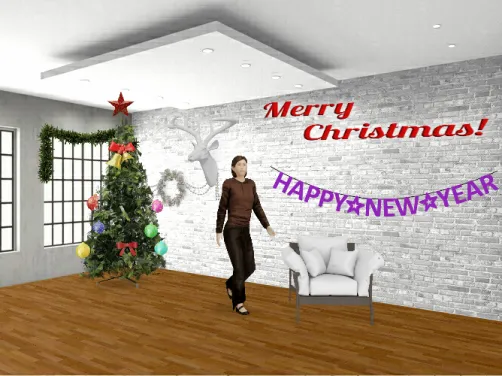 Bellissimo albero di Natale