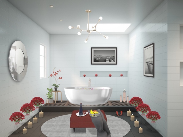 Romantic Bathroom 