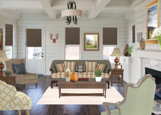 Grandma’s sitting room ❤️ Design Rendering
