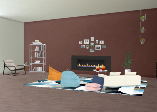 Chill livingroom Design Rendering