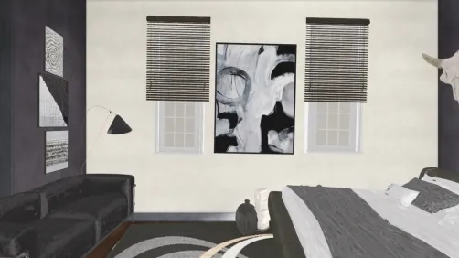 🤍bauhaus bedroom🖤
