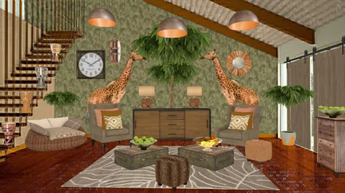 Giraffe room