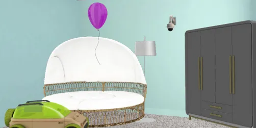Habitación simple para bebes 