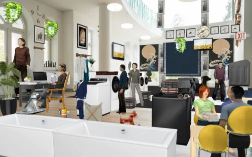#Mrs and Mr Howard's wash and dry Laundromat