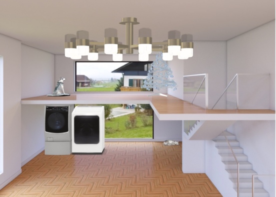The laundry room Design Rendering