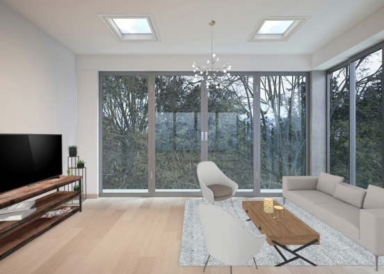 Lorena Living Room Design Rendering