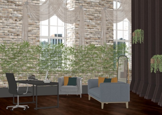 The Therapists Office Design Rendering
