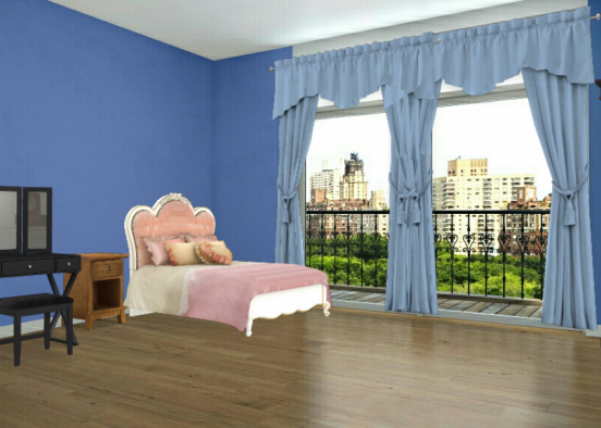 New bed room Design Rendering