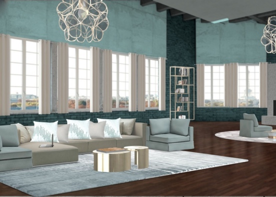 living room. inspired.  Design Rendering