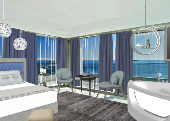 Resort hotel  Design Rendering