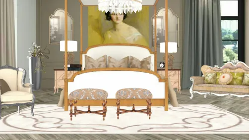 Classic chic bedroom
