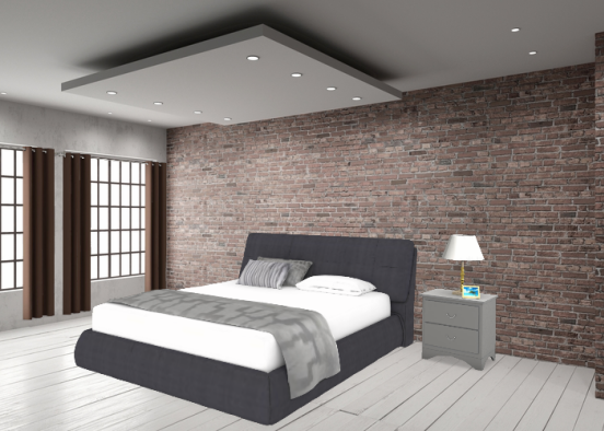 1 dormitorio Design Rendering