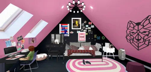 Emo room 🖤🎸