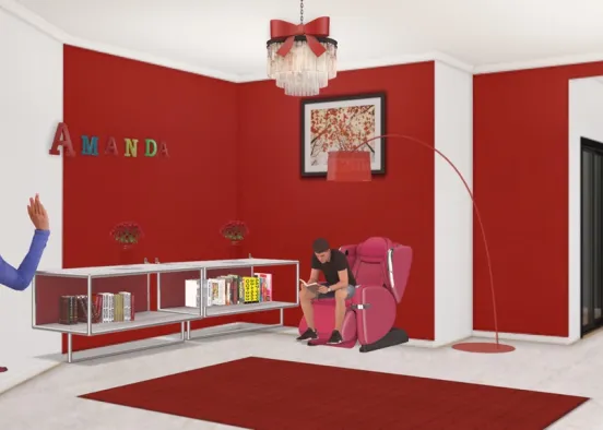 Amanda’s room Design Rendering